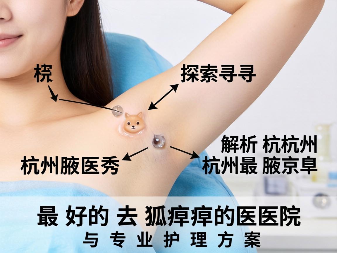 杭州腋秀解析，探寻杭州最好的去狐臭医院与专业护理方案