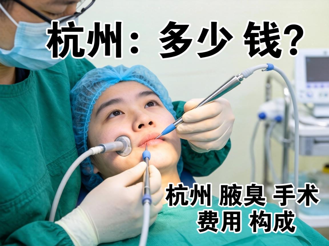 杭州腋臭手术多少钱？详解杭州腋臭手术费用构成