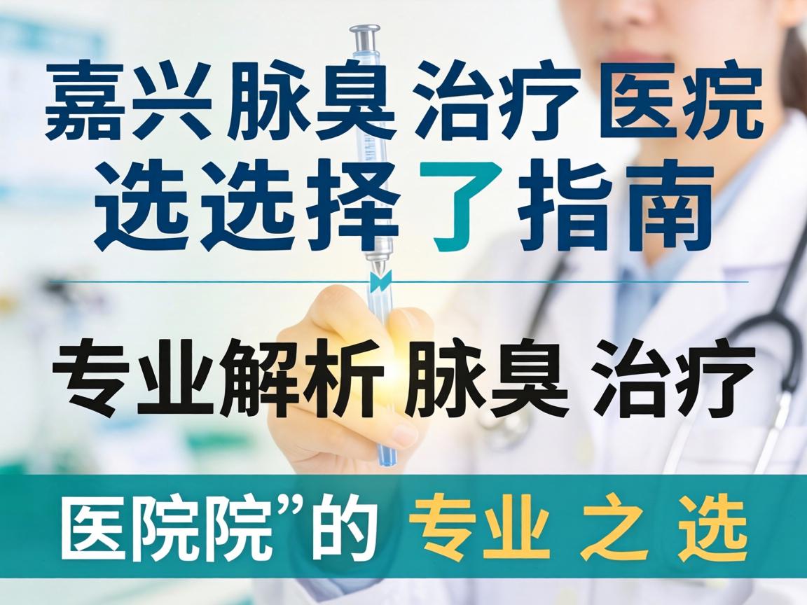 嘉兴腋臭治疗医院选择指南，专业解析腋臭治疗医院的专业之选