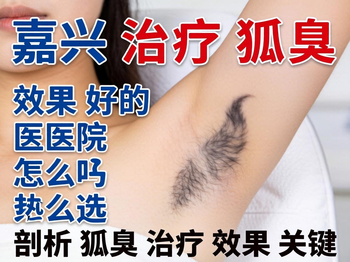 嘉兴治疗狐臭效果好的医院怎么选？剖析狐臭治疗效果关键