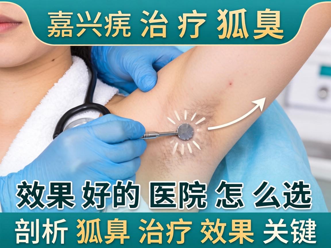嘉兴治疗狐臭效果好的医院怎么选？剖析狐臭治疗效果关键