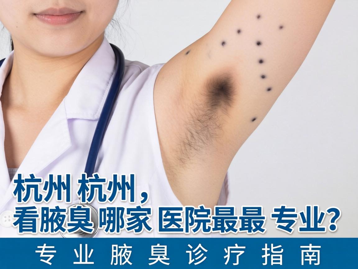 杭州腋秀解析，杭州看腋臭哪家医院最专业？专业腋臭诊疗指南