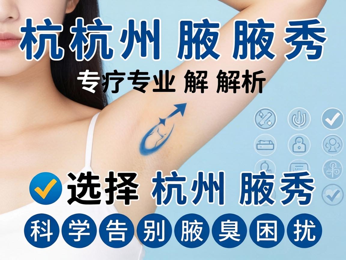 杭州腋秀专业解析，选择杭州腋秀，科学告别腋臭困扰