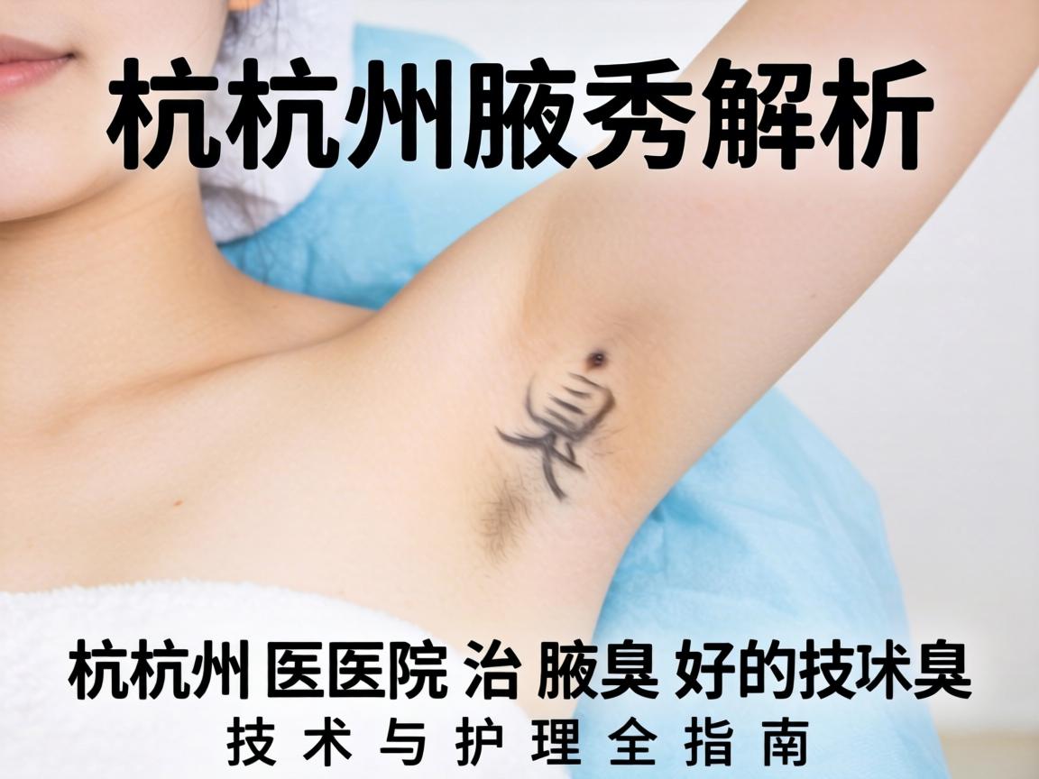 杭州腋秀解析，杭州医院治腋臭好的技术与护理全指南
