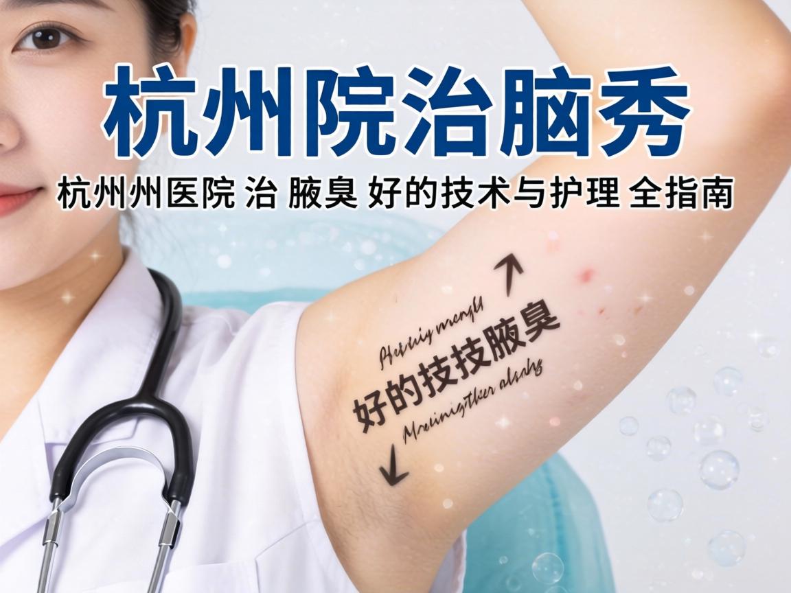 杭州腋秀解析，杭州医院治腋臭好的技术与护理全指南