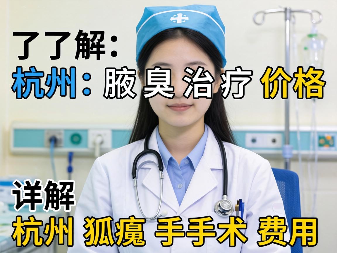 了解杭州腋臭治疗价格 详解杭州狐臭手术费用