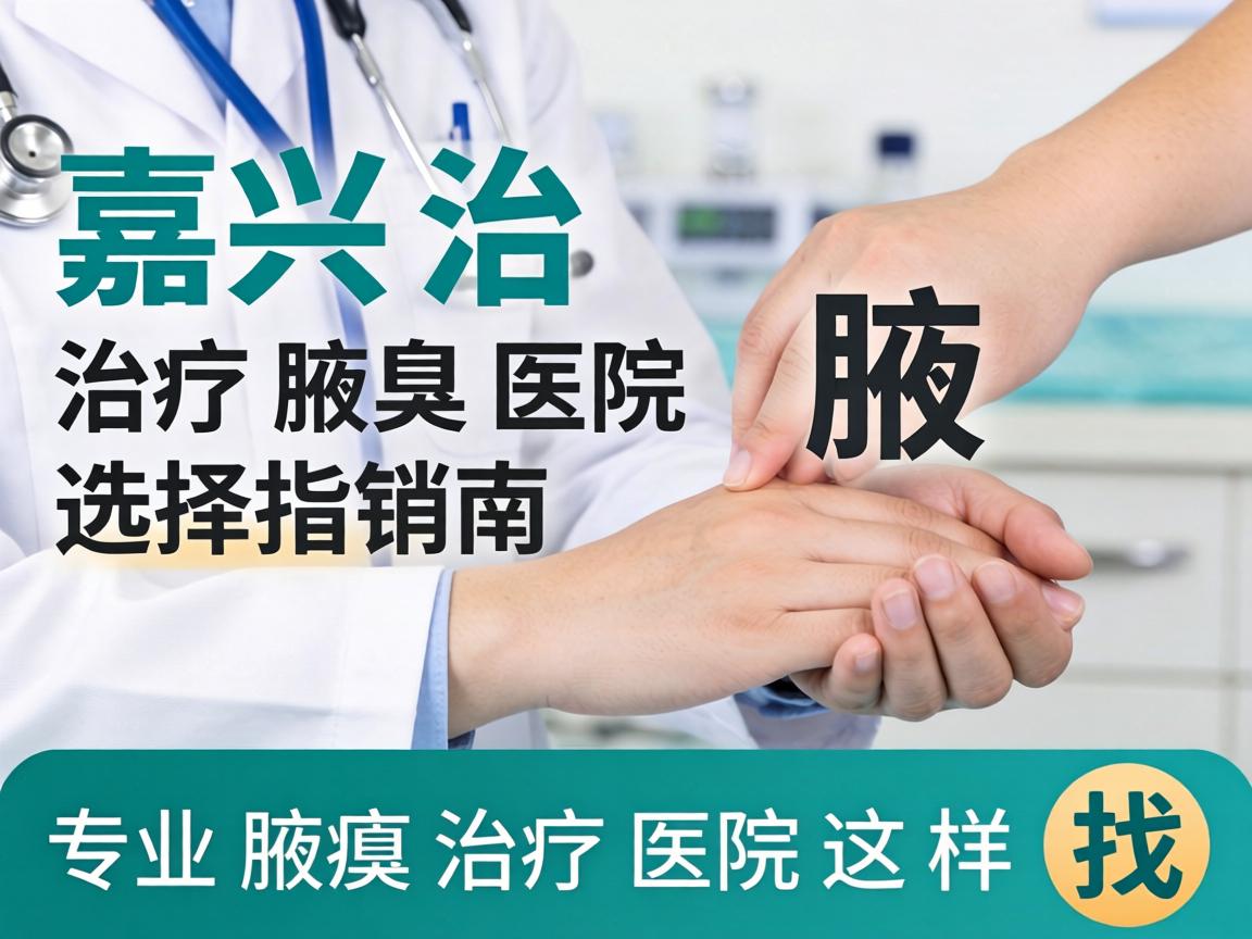 嘉兴治疗腋臭医院选择指南，专业腋臭治疗医院这样找