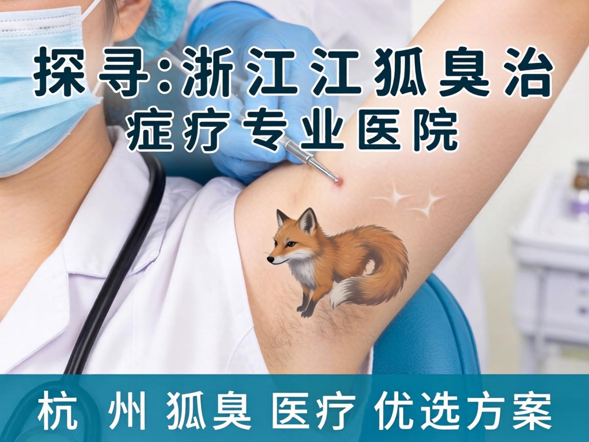 探寻浙江狐臭治疗专业医院，详解杭州狐臭医疗优选方案