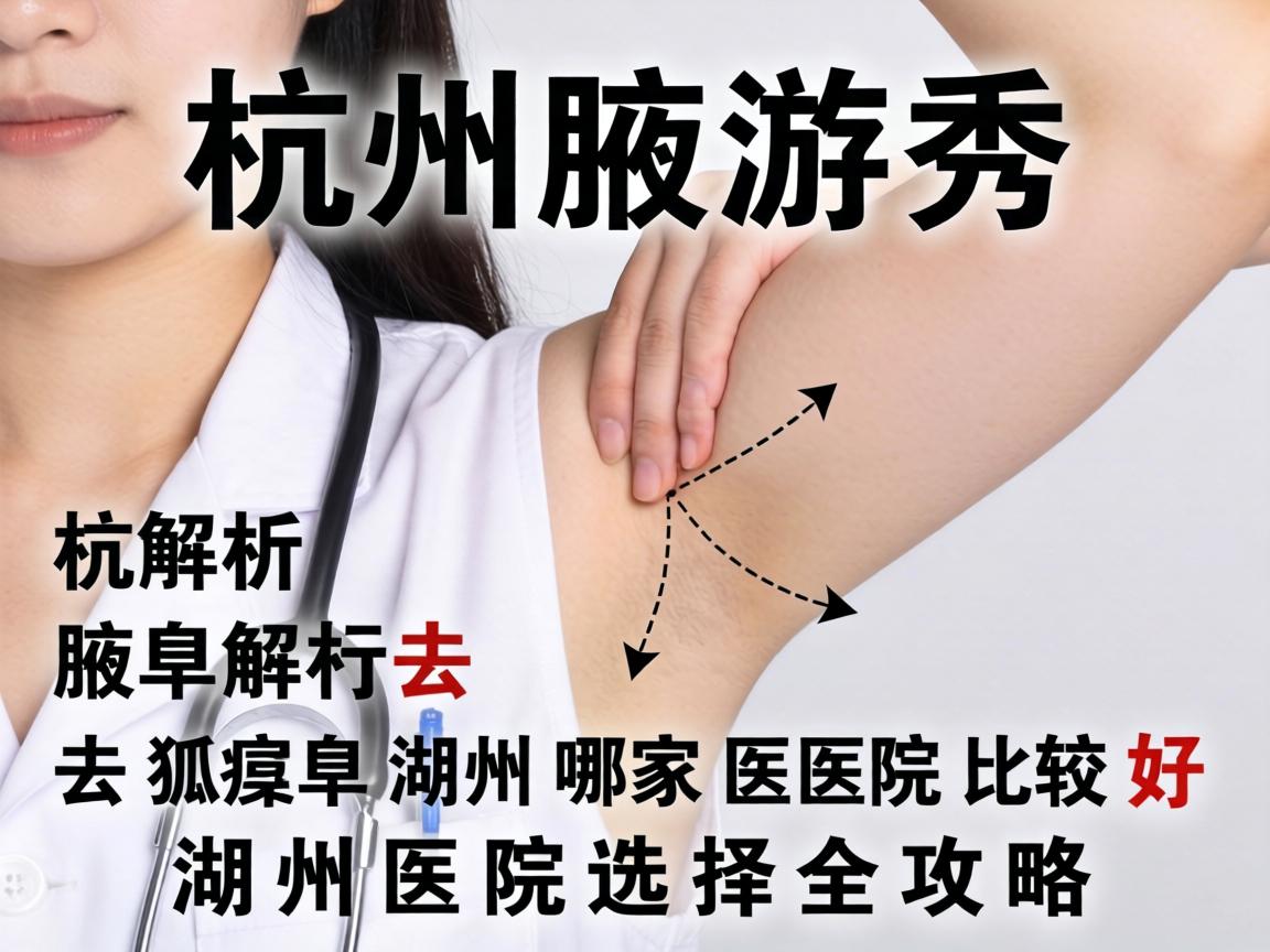 杭州腋秀解析，去狐臭湖州哪家医院比较好，湖州医院选择全攻略