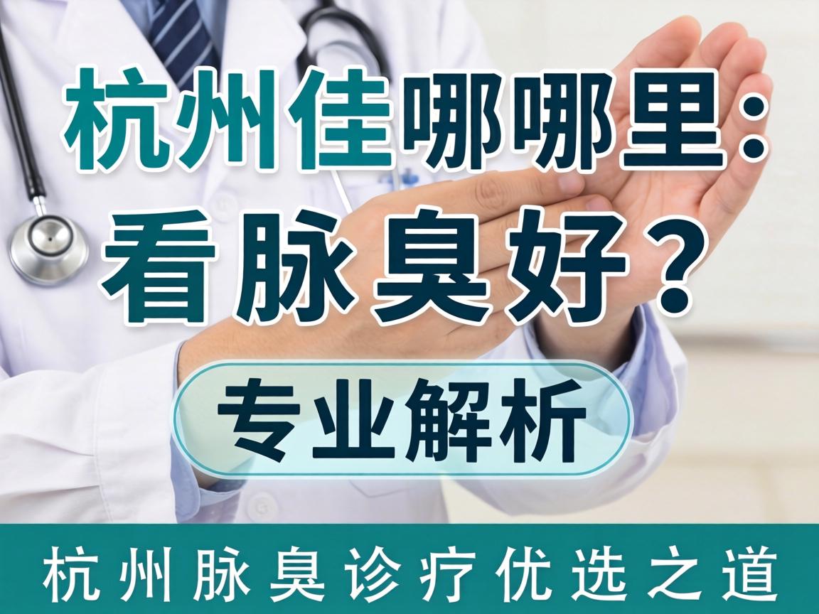 杭州哪里看腋臭好？专业解析杭州腋臭诊疗优选之道