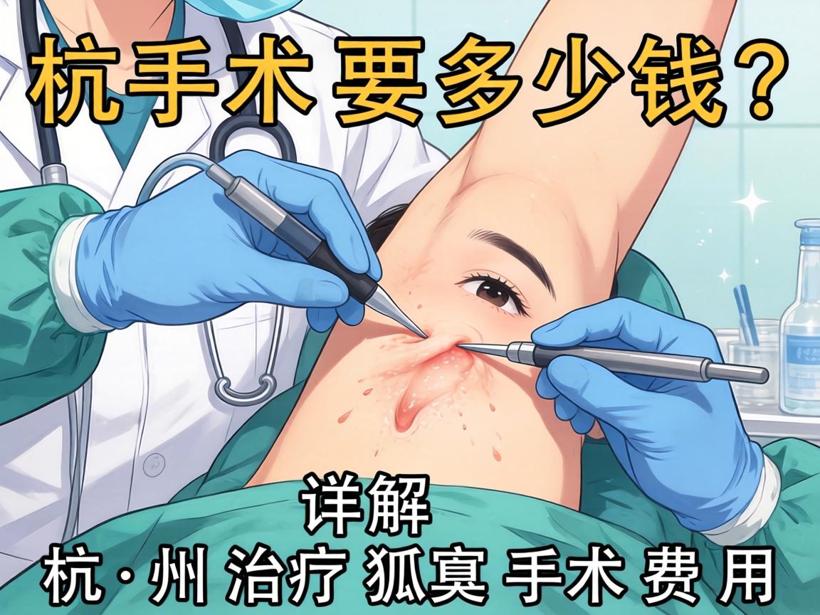 杭州腋臭手术要多少钱？详解杭州治疗狐臭手术费用