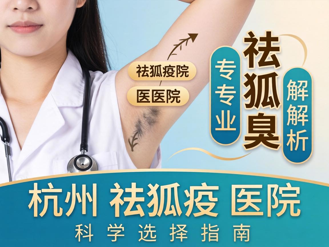 杭州祛狐臭医院专业解析，杭州祛狐臭医院的科学选择指南