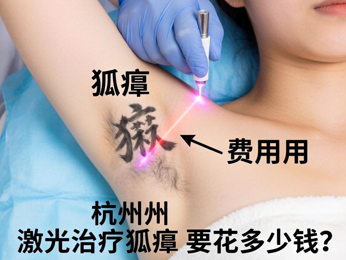 激光治疗狐臭费用解析，杭州激光治疗狐臭要花多少钱？