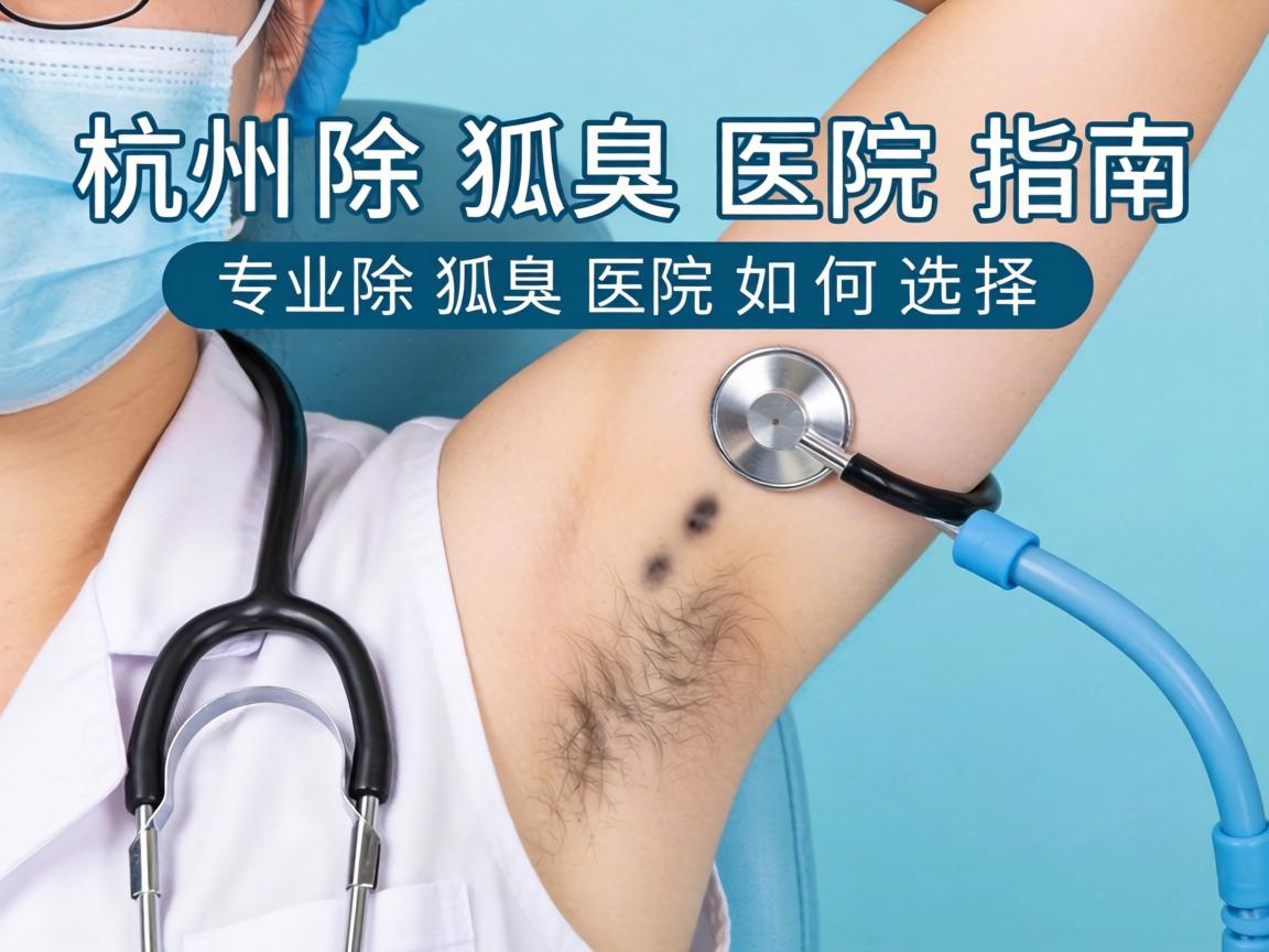 杭州除狐臭医院指南，专业除狐臭医院如何选择