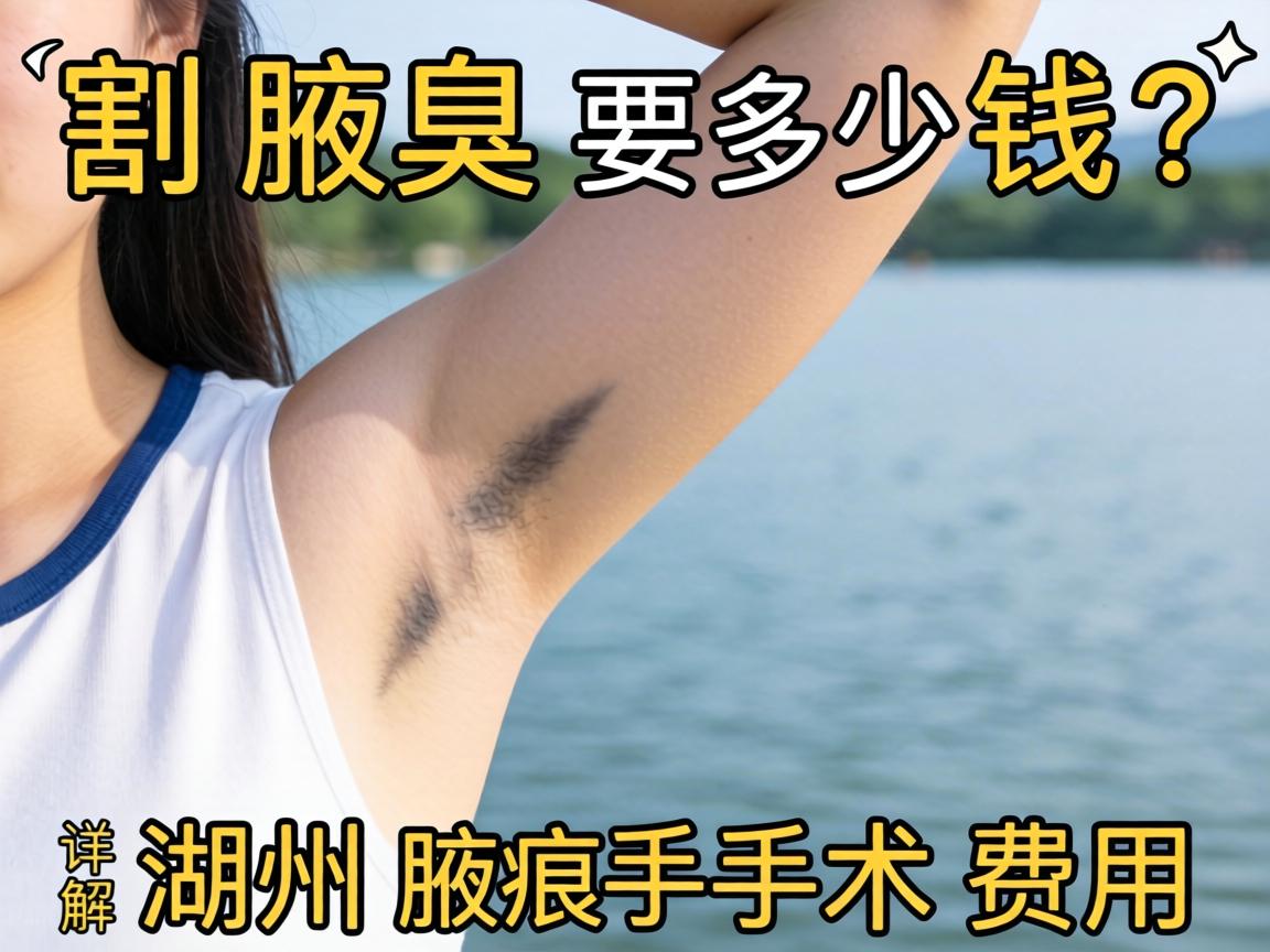 湖州割腋臭要多少钱？详解湖州腋臭手术费用
