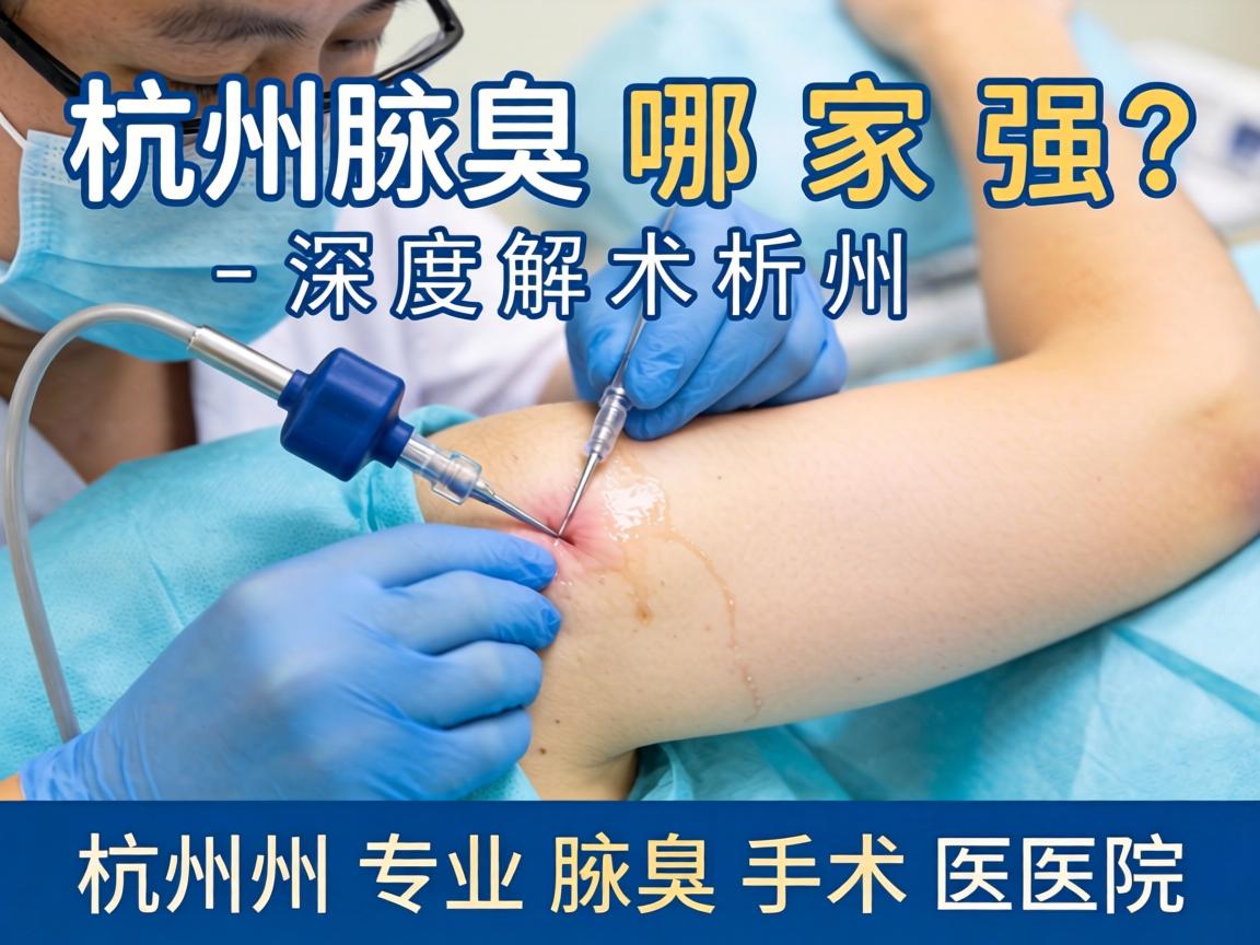 杭州腋臭手术哪家强？深度解析杭州专业腋臭手术医院