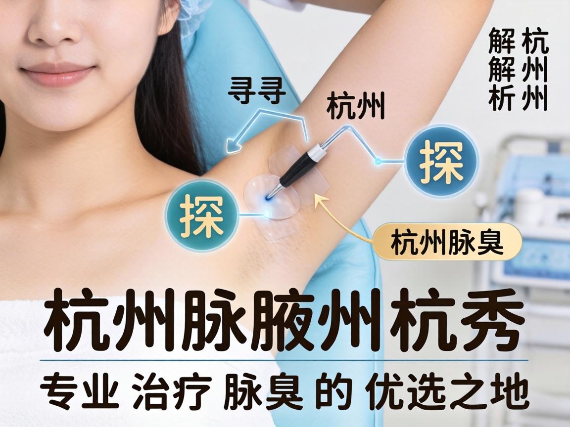 杭州腋秀解析，探寻杭州专业治疗腋臭的优选之地