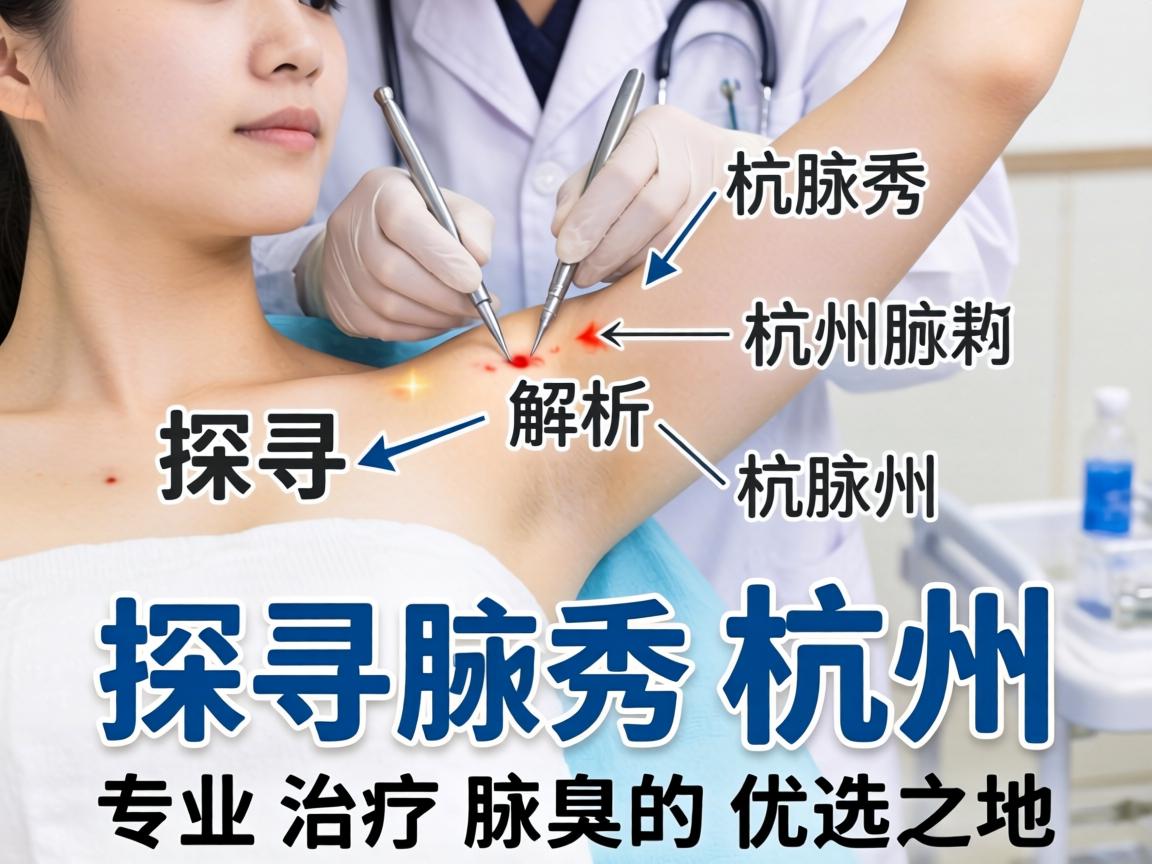 杭州腋秀解析，探寻杭州专业治疗腋臭的优选之地