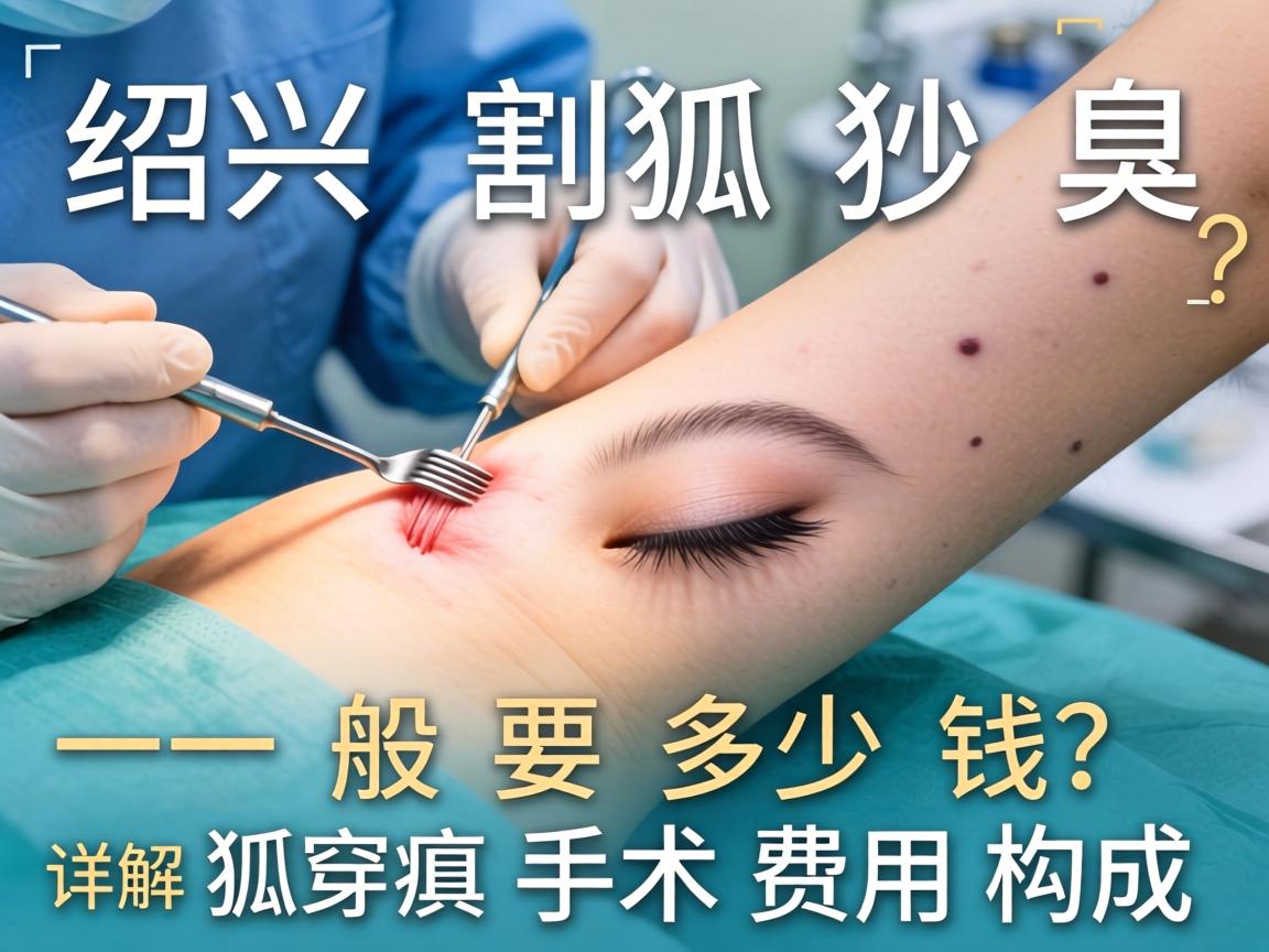 绍兴割狐臭手术一般要多少钱？详解狐臭手术费用构成