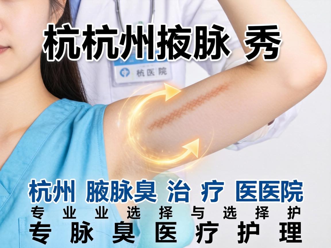 杭州腋秀解析，杭州腋臭治疗医院的专业选择与腋臭医疗护理