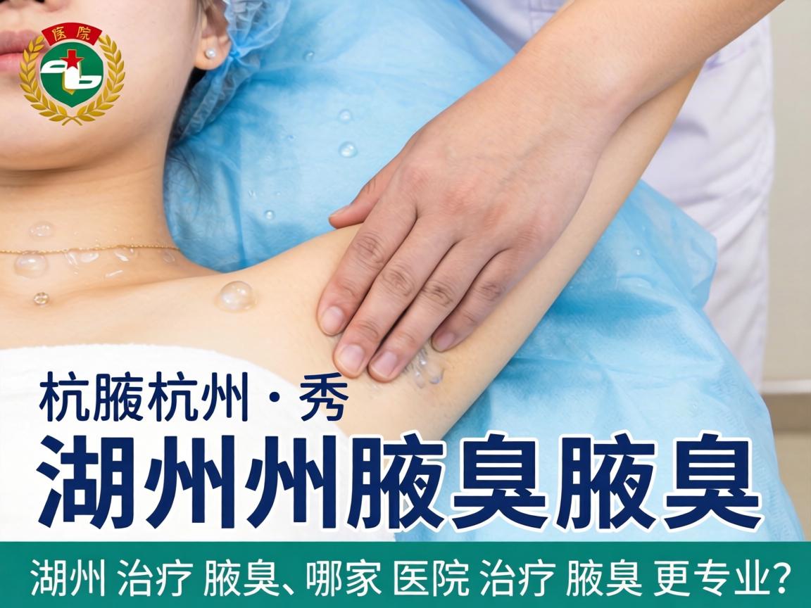 杭州腋秀解析，在湖州治疗腋臭，哪家医院治疗腋臭更专业？
