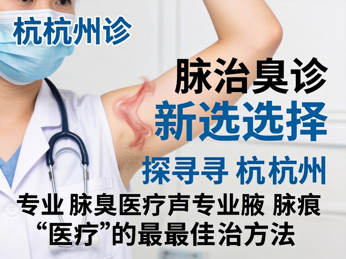 杭州腋臭诊疗新选择，探寻杭州专业腋臭医疗的最佳治方法