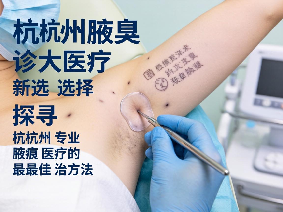 杭州腋臭诊疗新选择，探寻杭州专业腋臭医疗的最佳治方法