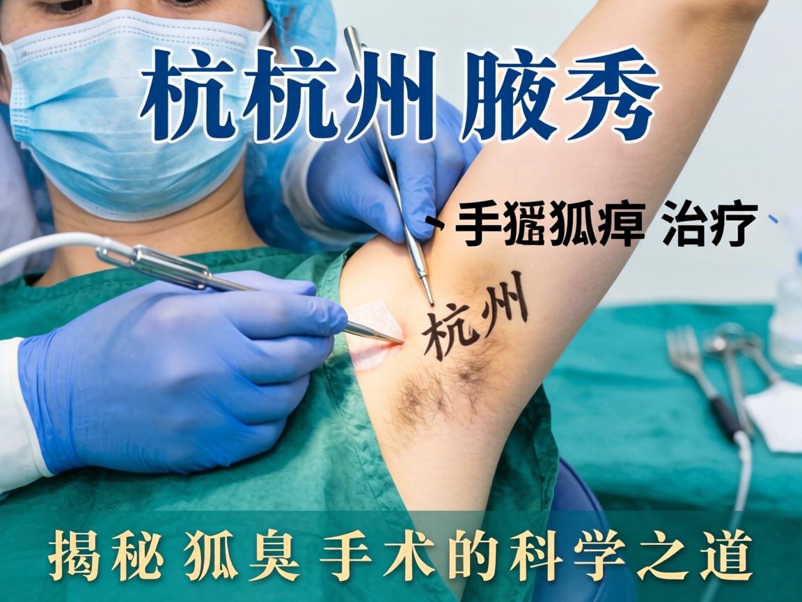 杭州腋秀解析，杭州手术狐臭治疗，揭秘狐臭手术的科学之道