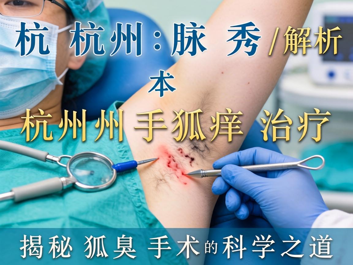 杭州腋秀解析，杭州手术狐臭治疗，揭秘狐臭手术的科学之道