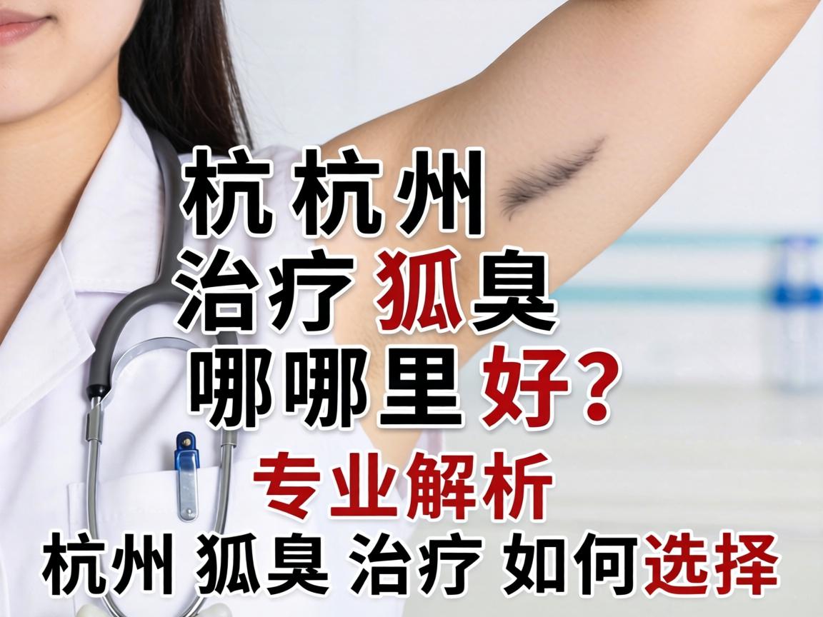 杭州治疗狐臭哪里好？专业解析杭州狐臭治疗如何选择