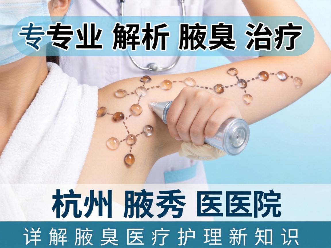 专业解析腋臭治疗，杭州腋秀医院详解腋臭医疗护理新知识