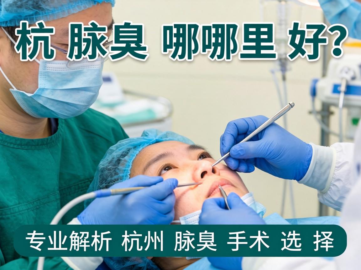 杭州腋臭手术哪里好？专业解析杭州腋臭手术选择