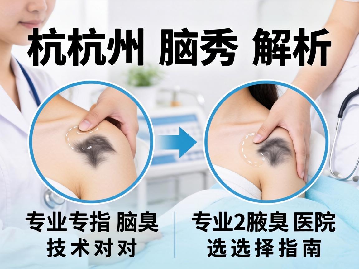 杭州腋秀解析，杭州专业腋臭医院技术对比与选择指南