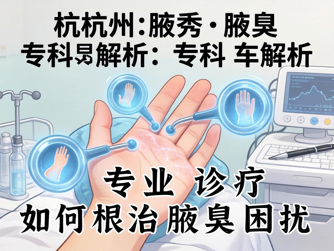 杭州腋秀腋臭专科解析，专业诊疗如何根治腋臭困扰