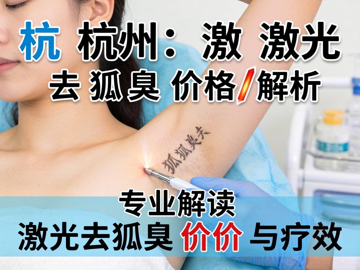 杭州激光去狐臭价格解析，专业解读激光去狐臭价格与疗效