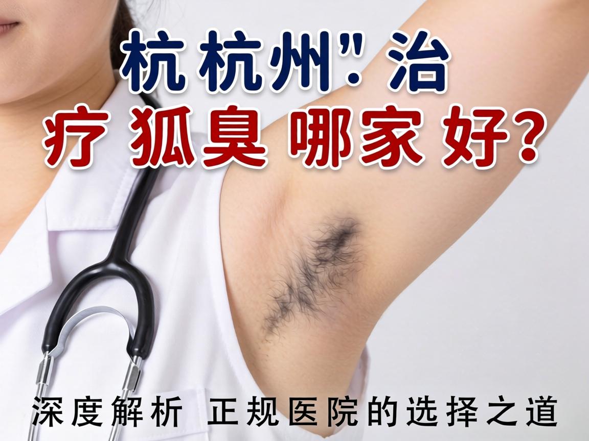 杭州治疗狐臭哪家好？深度解析正规医院的选择之道
