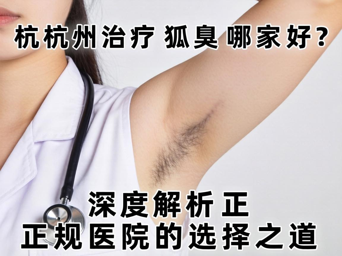 杭州治疗狐臭哪家好？深度解析正规医院的选择之道