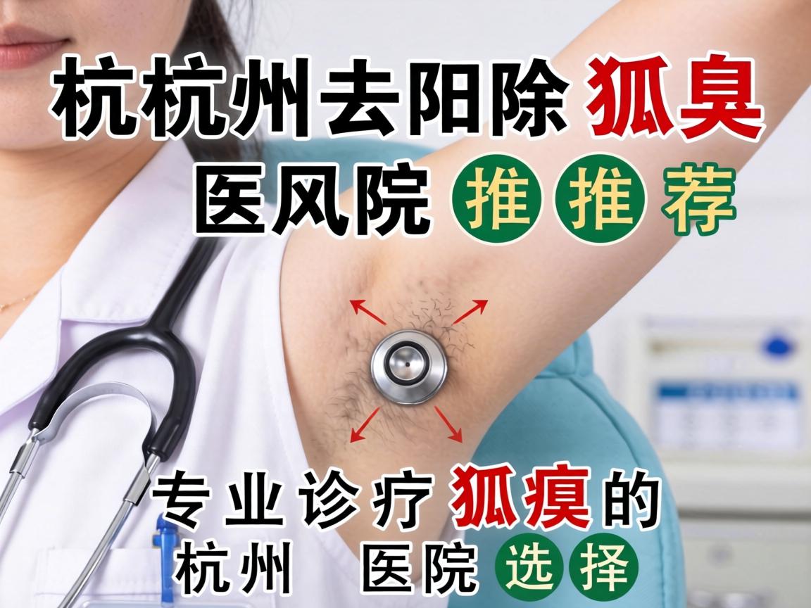 杭州去除狐臭医院推荐，专业诊疗狐臭的杭州医院选择