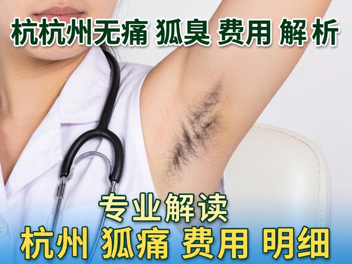 杭州无痛狐臭费用解析，专业解读杭州狐臭费用明细