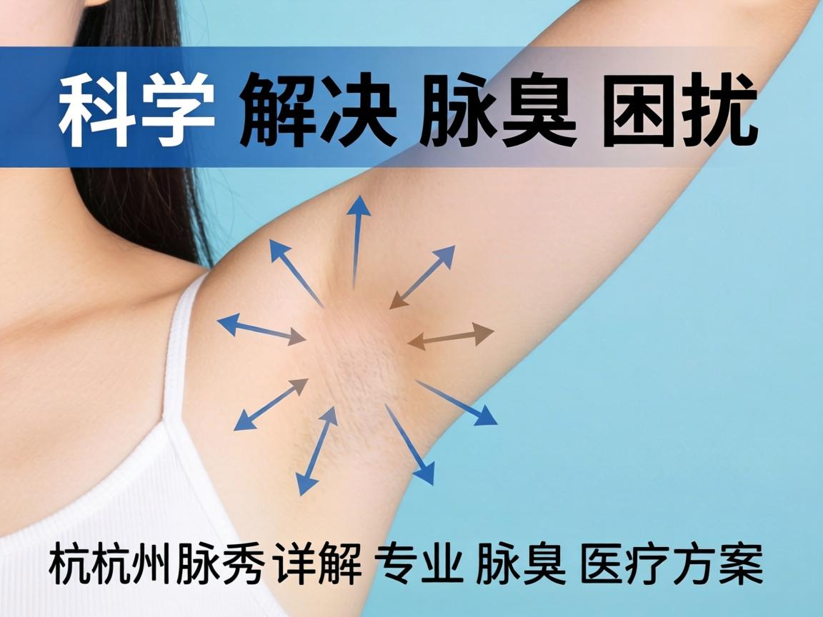 科学解决腋臭困扰，杭州腋秀详解专业腋臭医疗方案