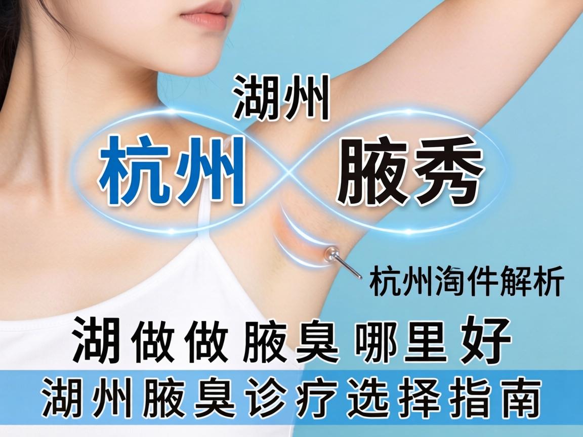 杭州腋秀解析，在湖州做腋臭哪里好，湖州腋臭诊疗选择指南