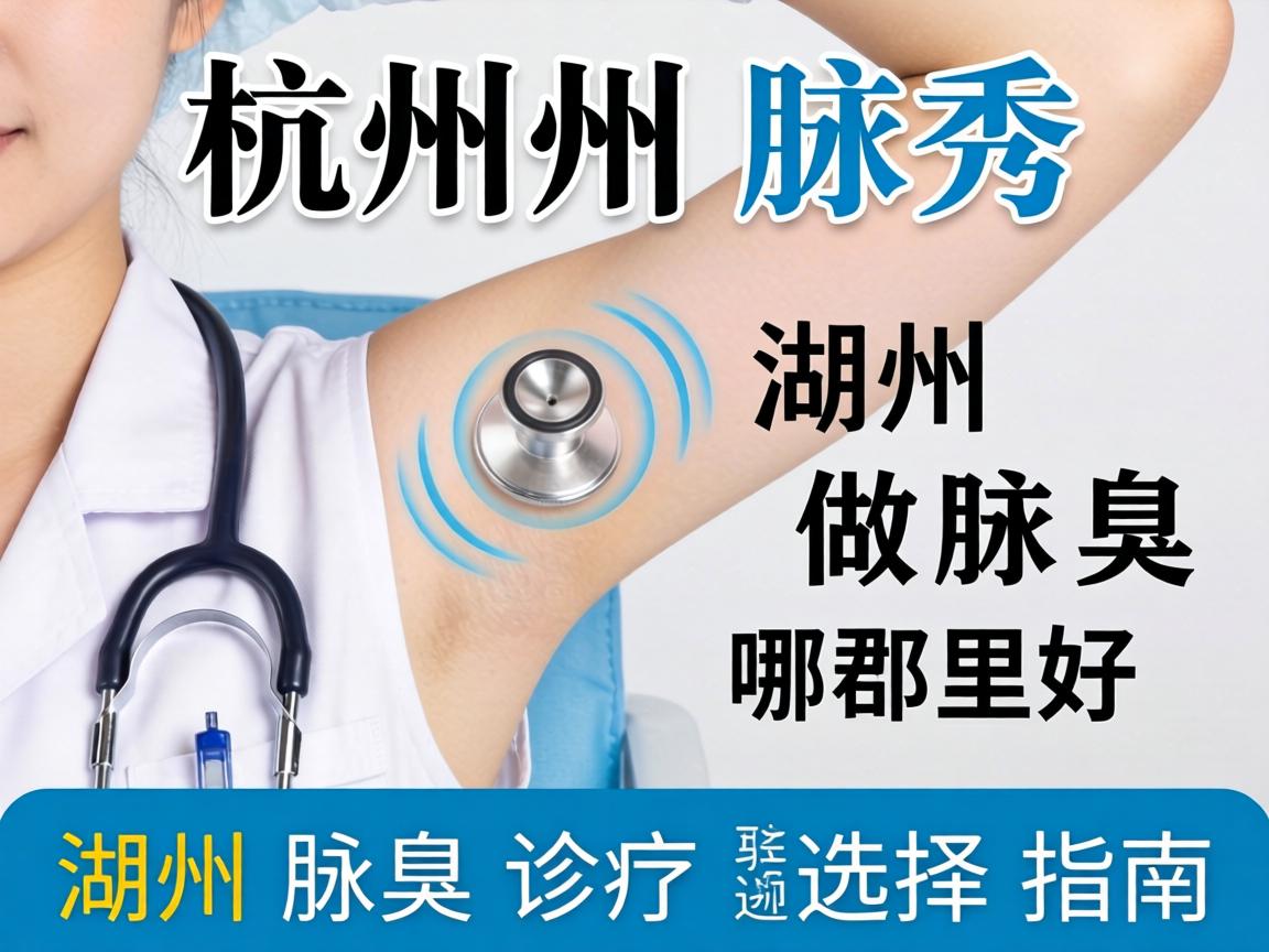 杭州腋秀解析，在湖州做腋臭哪里好，湖州腋臭诊疗选择指南