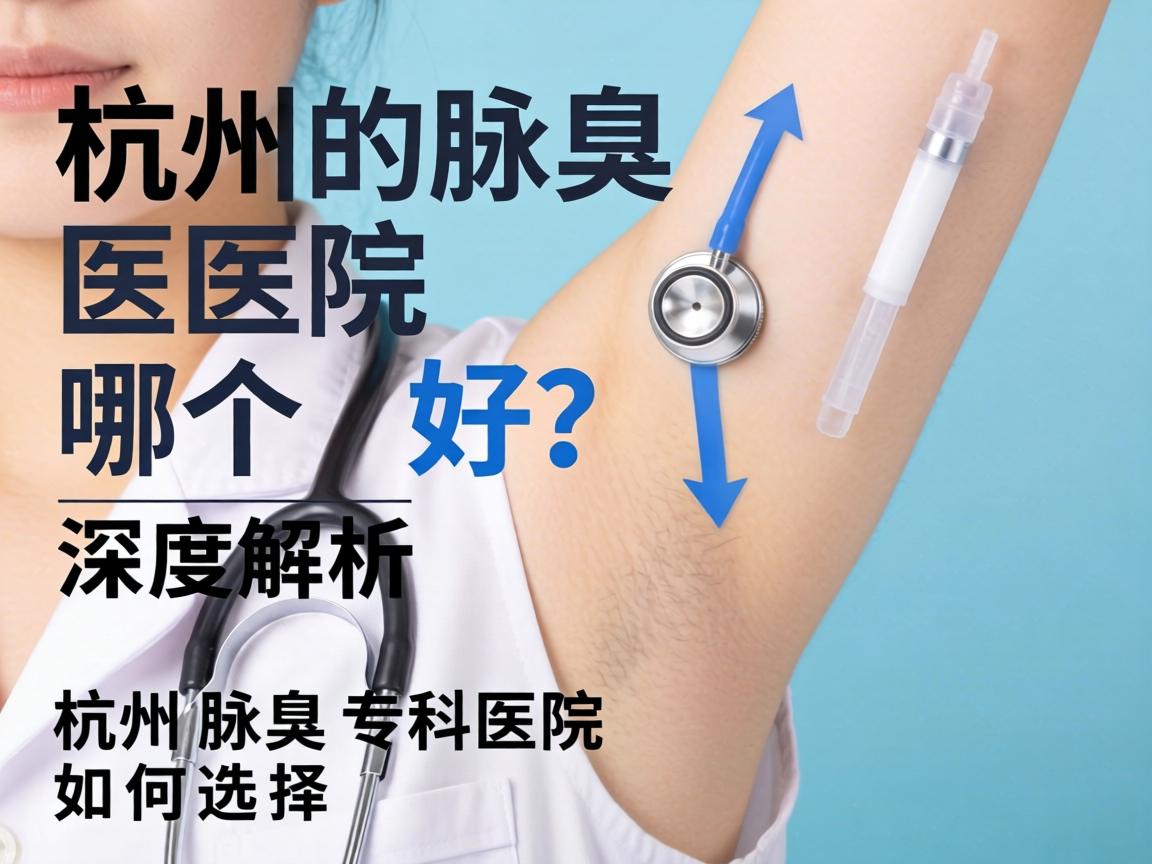 杭州腋臭医院哪个好？深度解析杭州腋臭专科医院如何选择