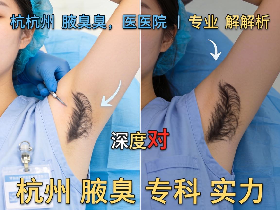 杭州腋臭医院专业解析，深度对比杭州腋臭专科实力