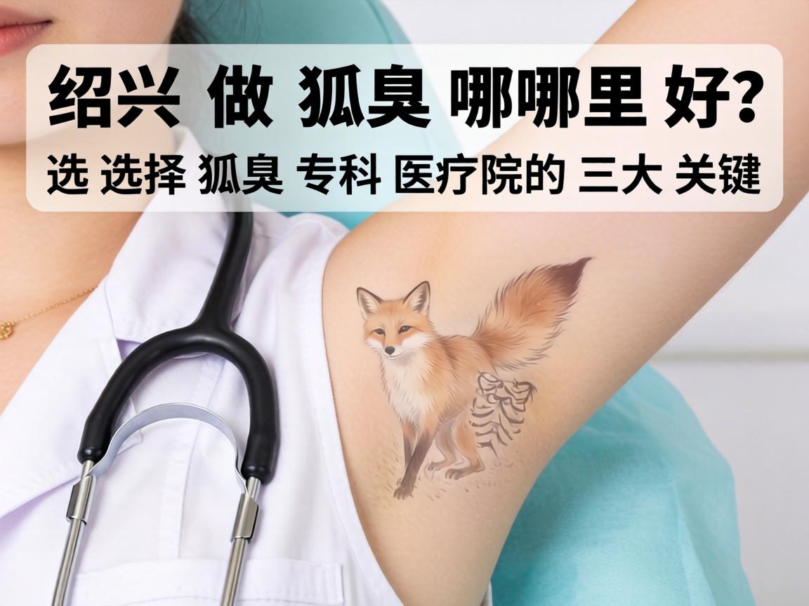 在绍兴做狐臭哪里好？选择狐臭专科医院的三大关键