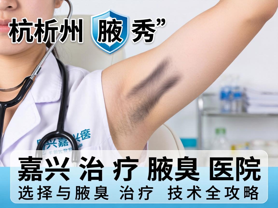 杭州腋秀解析，嘉兴治疗腋臭医院选择与腋臭治疗技术全攻略