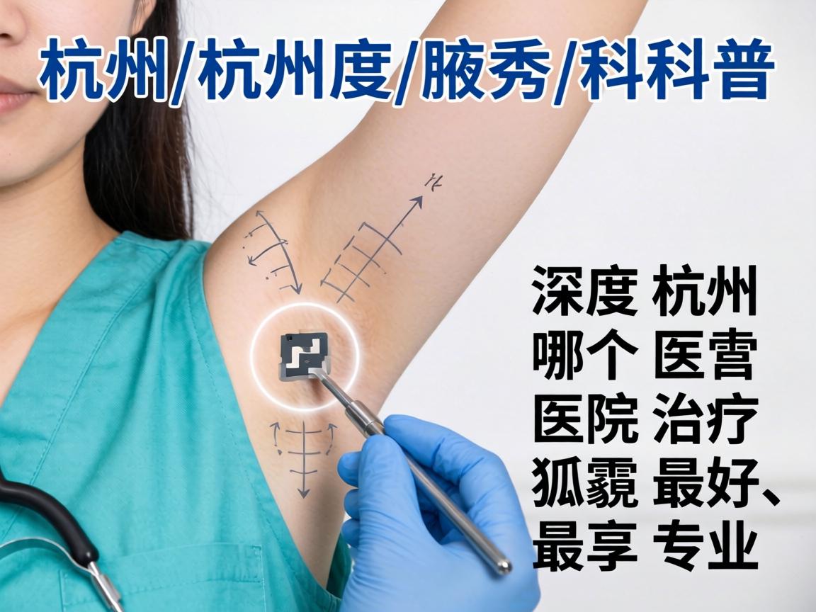 杭州腋秀科普，深度解析杭州哪个医院治疗狐臭最好、最专业