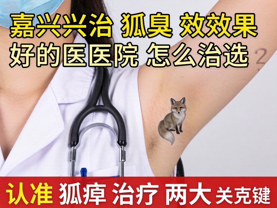 嘉兴治狐臭效果好的医院怎么选？认准狐臭治疗两大关键