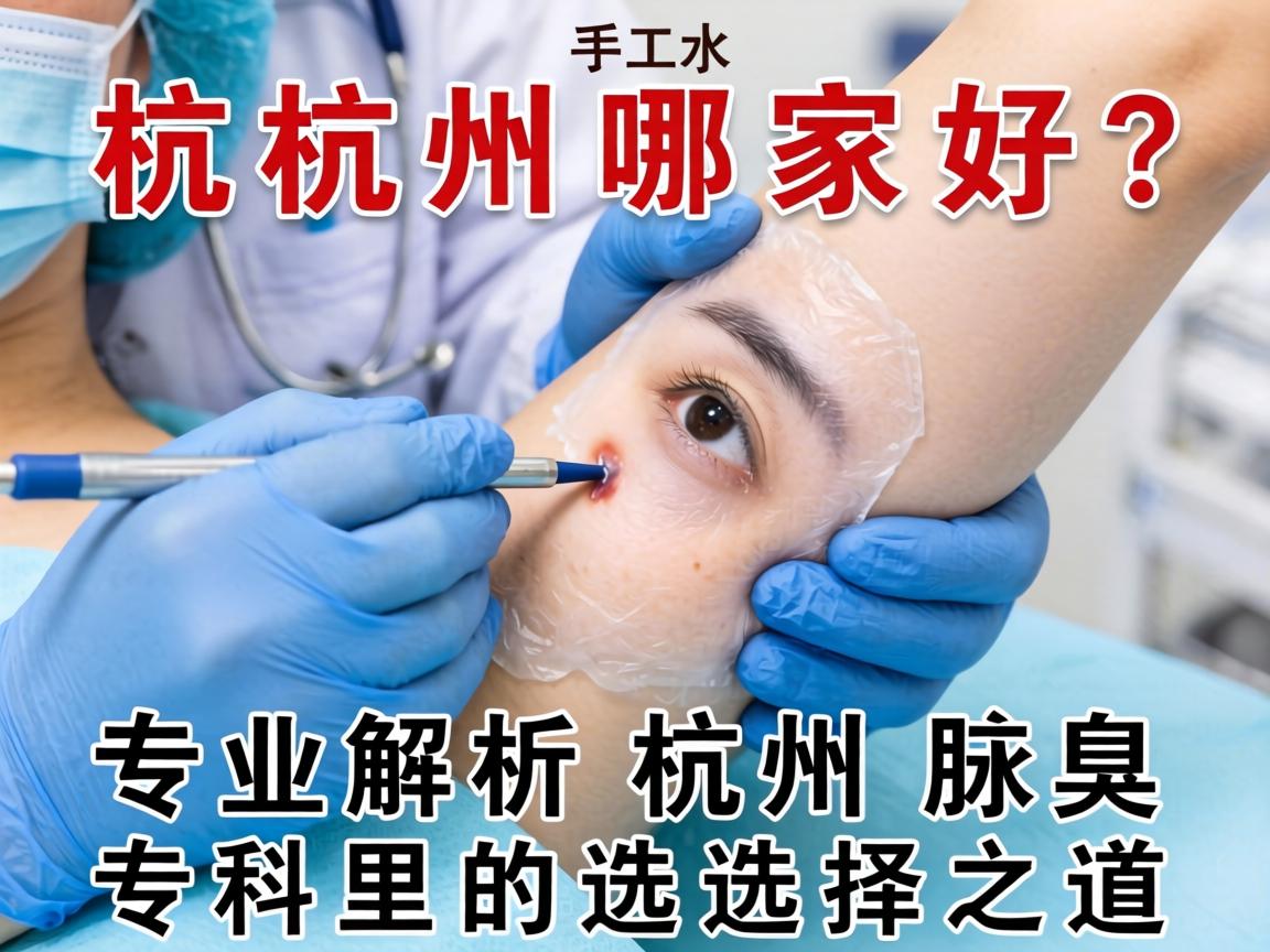 杭州腋臭手术哪家好？专业解析杭州腋臭专科的选择之道