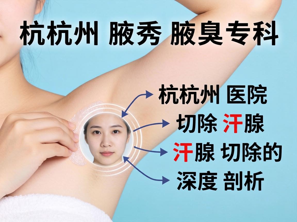 杭州腋秀腋臭专科解读，杭州医院切除汗腺，汗腺切除的深度剖析